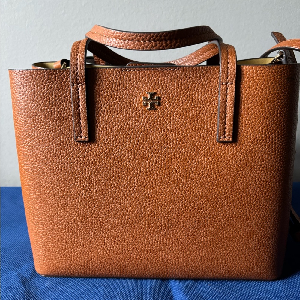 Tory Burch Blake Small Tote Bag in brown